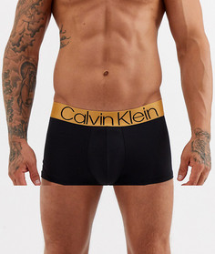 Боксеры-брифы с заниженной талией Calvin Klein-Черный