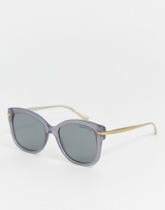 Солнцезащитные очки в квадратной оправе Michael Kors-Серый