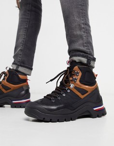 Черные ботинки Tommy Hilfiger-Черный