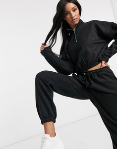 Черные oversized-джоггеры от комплекта Missguided-Черный