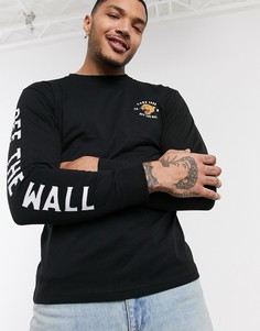 Черный лонгслив Vans Growler