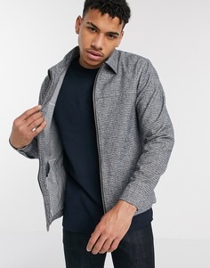 Серая рубашка навыпуск River Island-Серый