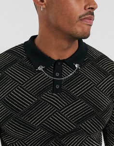 Серебристые уголки для воротника Topman-Серебряный