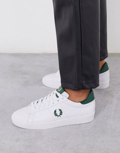 Кожаные кроссовки Fred Perry Spencer-Белый