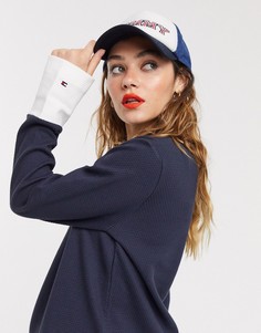 Темно-синий топ Tommy Hilfiger