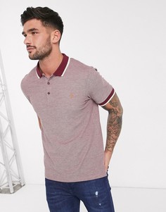 Футболка-поло из пике Farah-Красный