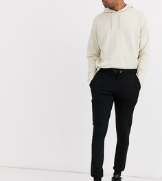 Черные супероблегающие джоггеры ASOS DESIGN Tall-Черный
