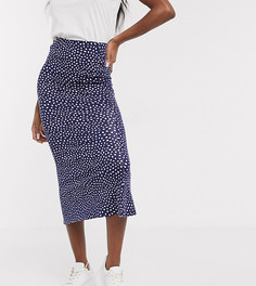 Юбка годе миди с принтом ASOS DESIGN Tall-Мульти