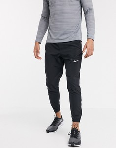 Черные тканые джоггеры Nike Running-Черный