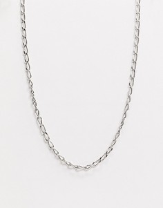 Серебристая цепочка Icon Brand-Серебряный