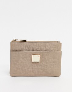 Коричневый кожаный кошелек Paul Costelloe