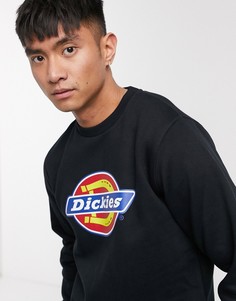 Черный свитшот с логотипом Dickies