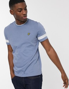 Футболка с окантовкой Lyle & Scott-Синий