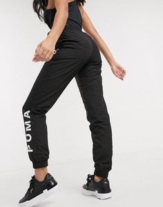 Черные джоггеры Puma XTG-Розовый