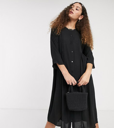 Черное платье миди Monki-Черный