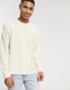 Светло-бежевый джемпер Topman
