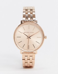 Наручные часы цвета розового золота Michael Kors Pyper MK3897-Розовый