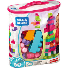 Конструктор из 60 деталей, MEGA BLOKS First Builders Mattel