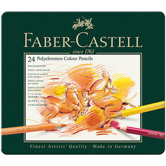 Карандаши цветные художественные Faber-Castell Polychromos, 24 цвета