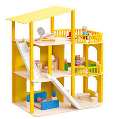 Кукольный домик Paremo "Солнечная Ривьера", 21 предмет мебели