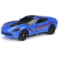 Радиоуправляемая машинка New Bright Sport Car 1:24, синяя