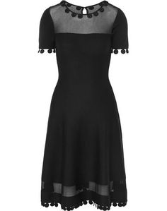 Платье до колена Oscar de la Renta