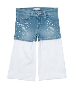 Джинсовые брюки Miss Blumarine
