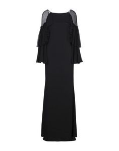 Длинное платье Badgley Mischka