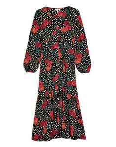 Платье длиной 3/4 Topshop