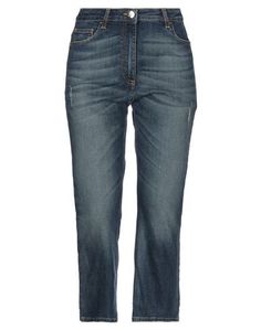 Джинсовые брюки-капри Elisabetta Franchi Jeans