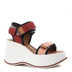Босоножки SEE by CHLOE SB34004A красно-коричневый