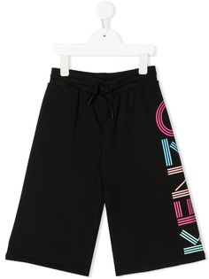 Kenzo Kids длинные шорты с логотипом