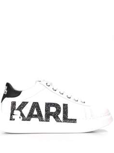 Karl Lagerfeld кеды с логотипом