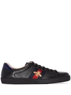 Gucci кеды New Ace с вышивкой