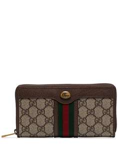 Gucci кошелек Ophidia с узором GG Supreme