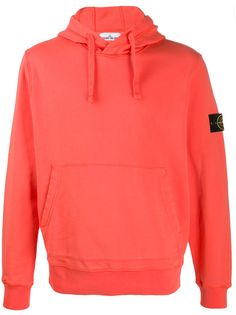 Stone Island худи с нашивкой-логотипом