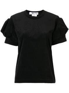 Comme Des Garçons Comme Des Garçons блузка с оборками на рукавах