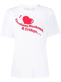 Victoria Victoria Beckham футболка I <3 vacations