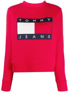 Tommy Jeans толстовка с круглым вырезом и логотипом