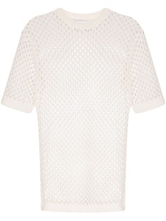 UNIFORME сетчатая футболка с короткими рукавами