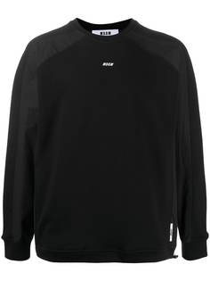 MSGM толстовка с рукавами реглан
