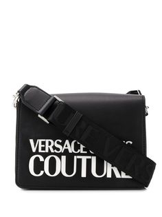 Versace Jeans Couture сумка через плечо с откидным верхом и логотипом