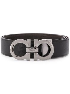 Salvatore Ferragamo двусторонний ремень Gancini