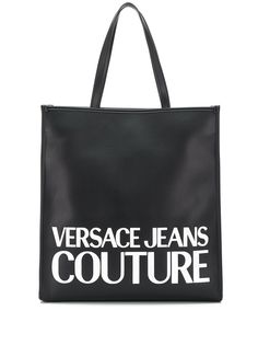 Versace Jeans Couture сумка-тоут с магнитной застежкой и логотипом