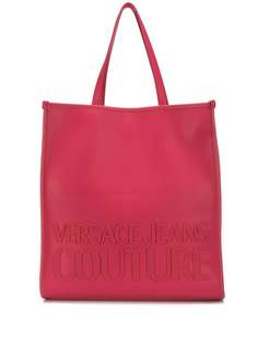 Versace Jeans Couture сумка-тоут с магнитной застежкой и логотипом
