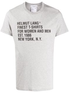 Helmut Lang футболка Standard свободного кроя