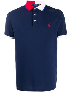 Polo Ralph Lauren рубашка-поло с контрастной отделкой