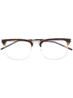Saint Laurent Eyewear очки SL346 в квадратной оправе