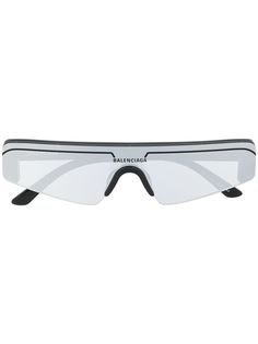 Balenciaga Eyewear солнцезащитные очки в прямоугольной оправе