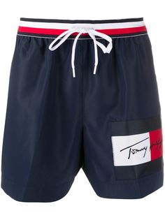 Tommy Hilfiger плавки-шорты с отделкой в полоску